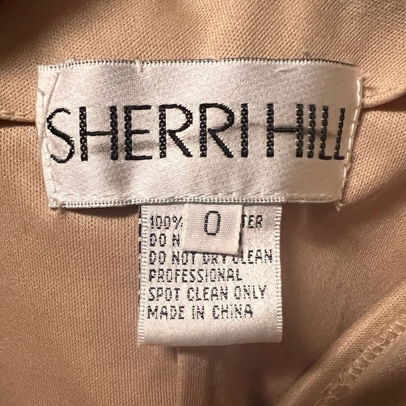 Sherri Hill Lace Red Prom Cocktail Formal Dress - Picture 3 of 4